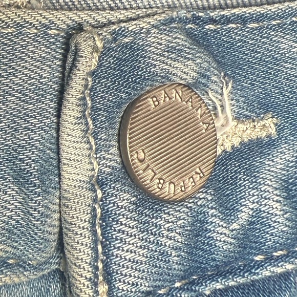 Banana Republic Slim LuxeTraveler mens jeans 40 x 32 NWOT light wash Spring - Picture 10 of 16